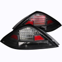 Honda Accord 2003-2005 2DR LED Taillights Black ANZO