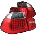 BMW 3 Serie E46 2002-2005 4DR LED Taillights Red/Clear ANZO