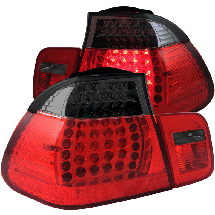 Bmw 3 Series Sedan E46 2002-2005 LED Tail Lights ANZO in the group Select car model / BMW / 3-series (E46) 1998-2005 / Styling at DDESIGN Scandinavia AB (anz321123)