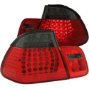BMW 3 Serie E46 1999-2001 4DR LED Taillights Red/Smoke 2pc ANZO