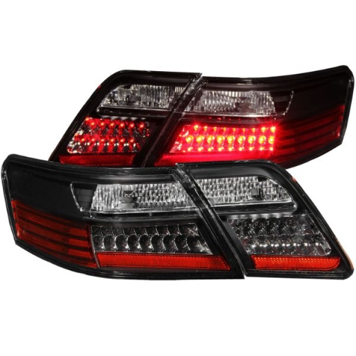 Toyota Camry 2007-2009 LED Taillights Black ANZO in the group Select car model / Toyota / Camry at DDESIGN Scandinavia AB (anz321163-2221)