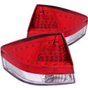 FORD Focus 2008-2011 LED Taillights Red/Clear ANZO