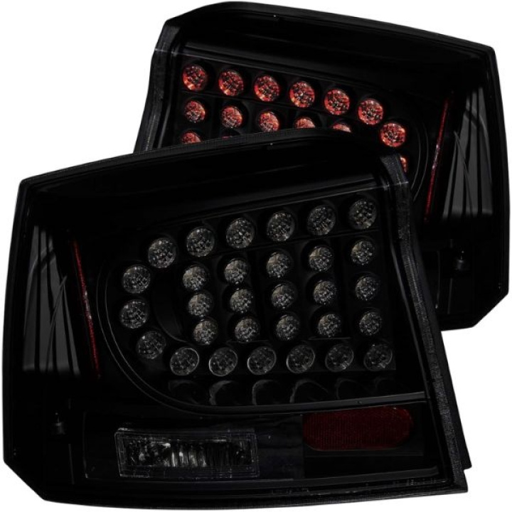 Dodge Charger 2006-2008 LED Taillights Dark Smoke ANZO in the group Select car model / Dodge / Charger 06+ / Styling / Lights at DDESIGN Scandinavia AB (anz321229-2360)