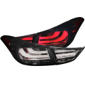 Hyundai Elantra 2011-2013 LED Taillights Smoke 4pc ANZO