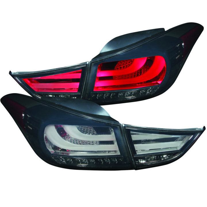 Hyundai Elantra 2011-2013 LED Tail Lights ANZO in the group Select car model / Hyundai / Elantra / Styling at DDESIGN Scandinavia AB (anz321297)