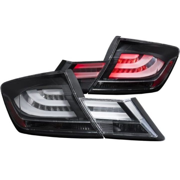 Honda Civic 2013-2015 4DR LED Taillights Black ANZO in the group Select car model at DDESIGN Scandinavia AB (anz321323-2226)