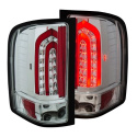 Chevrolet Silverado 2007-2013 1500 LED Taillights Chrome ANZO