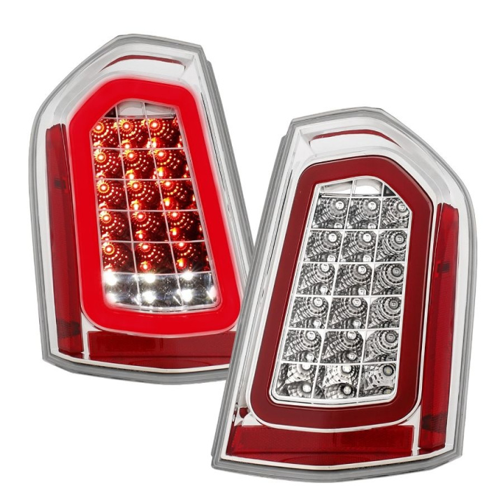 CHRYSLER 300 2011-2014 LED Taillights Chrome w/ Sequential ANZO in the group Select car model / Chrysler / Older models at DDESIGN Scandinavia AB (anz321344-2354)