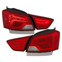 Chevrolet Impala 2014-2018 LED Taillights Red/Clear ANZO