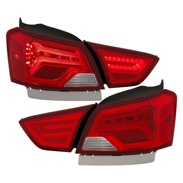 Chevrolet Impala 2014-2018 LED Taillights Red/Clear ANZO in the group Select car model / Chevrolet / Other models & Engines at DDESIGN Scandinavia AB (anz321346-2516)