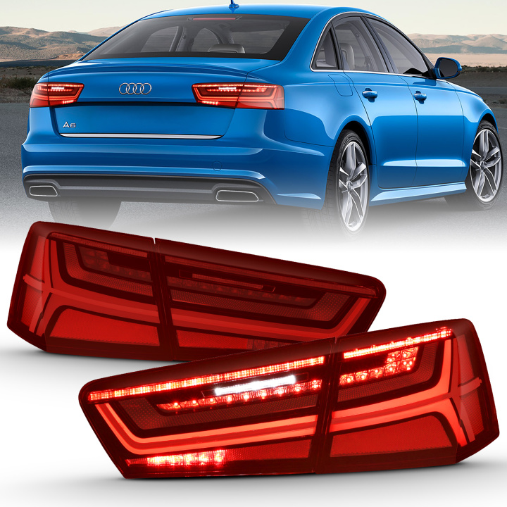 Audi A6 Quattro2012 / S6 2012-2015 LED Tail Lights ANZO in the group Select car model at DDESIGN Scandinavia AB (anz321353)