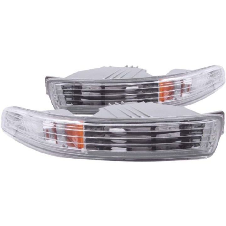 Acura Integra 1994-1997 Euro Parking Lights Chrome w/ Amber Reflector ANZO in the group Select car model at DDESIGN Scandinavia AB (anz511020-1588)