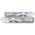 Chevrolet S-10 1998-2005 Euro Parking Lights Chrome ANZO