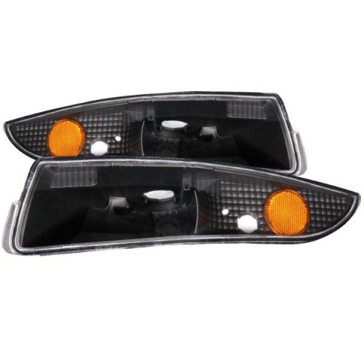 Chevrolet Camaro 1993-2002 Euro Parking Lights Black w/ Amber Reflector ANZO in the group Select car model / Chevrolet / Camaro Gen.4 93-02 / Styling at DDESIGN Scandinavia AB (anz511045-1546)