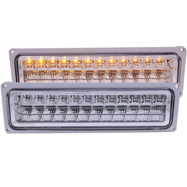 Chevrolet Suburban 1992-1999 LED Parking Lights Chrome ANZO in the group Select car model / Chevrolet / Suburban 2500 / Styling at DDESIGN Scandinavia AB (anz511048-2000)