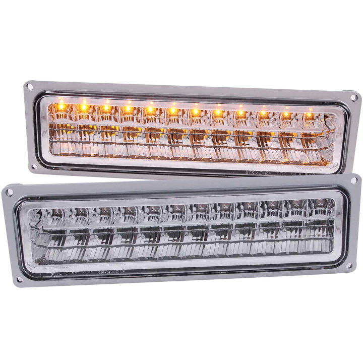 GM C/K 1500–3500, Suburban, Tahoe, Yukon 1988–2000 LED Parking Lights ANZO in the group Select car model at DDESIGN Scandinavia AB (anz511048)