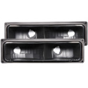 GMC Suburban 1992-1999 Euro Parking Lights Black ANZO