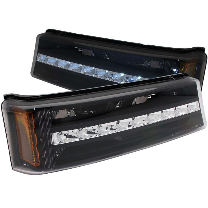 Chevrolet Avalanche / Silverado 1500 / 2500 / 3500 2003-2006 LED Parking Lights ANZO in the group Select car model at DDESIGN Scandinavia AB (anz511067)