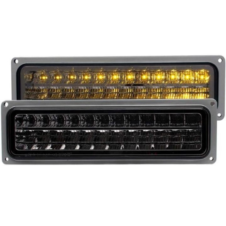 Chevrolet Suburban 1992-1999 LED Parking Lights Smoke ANZO in the group Select car model / Chevrolet / Suburban 2500 / Styling at DDESIGN Scandinavia AB (anz511068-2038)
