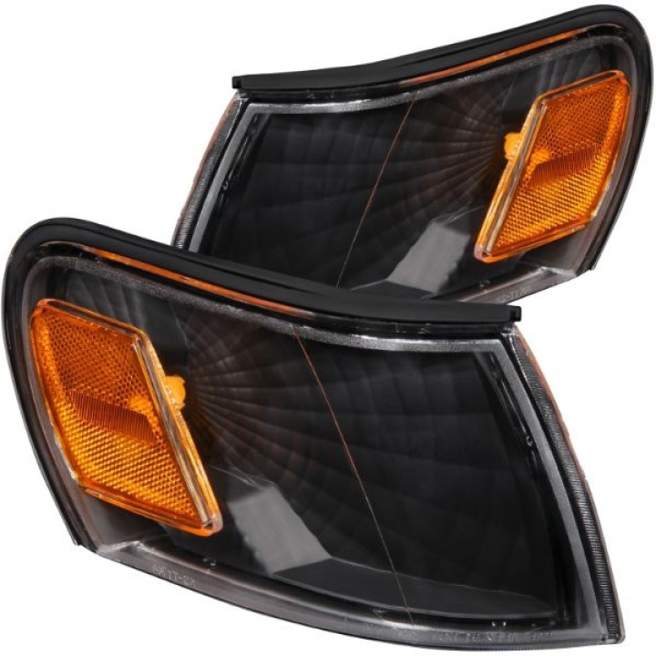 Toyota Corolla 1993-1997 Euro Corner Lights Black w/ Amber Reflector ANZO in the group Select car model / Toyota / Corolla / Styling at DDESIGN Scandinavia AB (anz521036-1483)