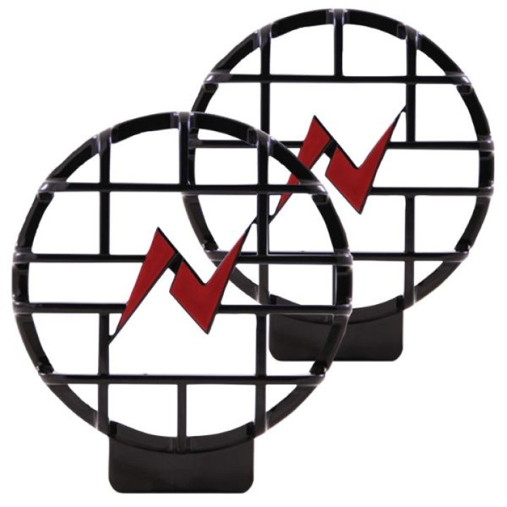 Universal - 6\'\' HID Black Protective Lens w/ AnzoUSA Logo (Pair) ANZO in the group Exterior / Lighting at DDESIGN Scandinavia AB (anz851036-1051)