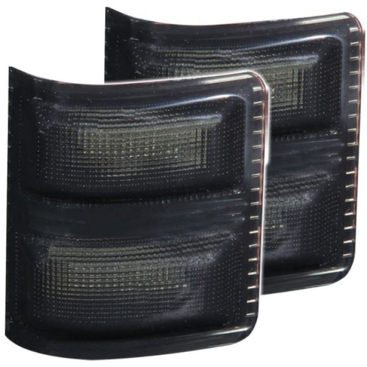 FORD F-550 2008-2016 Super Duty LED Mirror Lights Smoke w/ Amber LED ANZO in the group Select car model / Ford / Other models & Engines at DDESIGN Scandinavia AB (anz861103-1963)