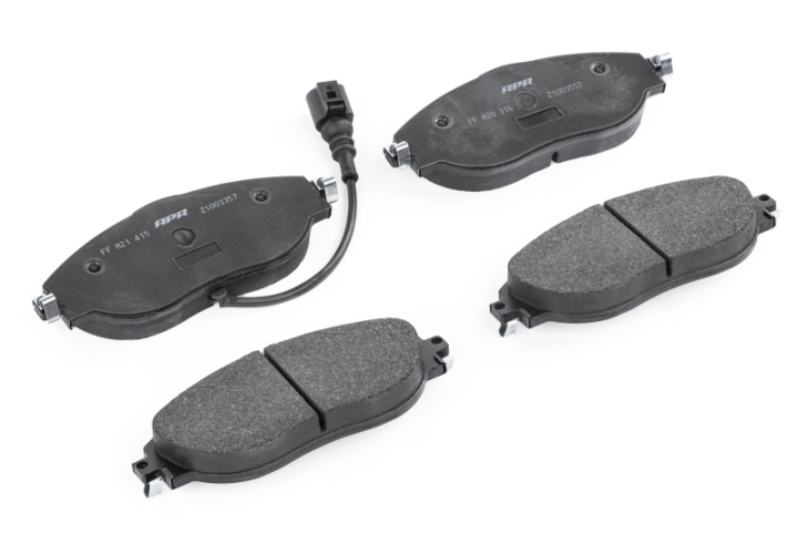 APR 15-20 Audi S3/15-19 Volkswagen Golf R/15-21 Volkswagen GTI Advanced Street Brake Pads - Front in the group Select car model at DDESIGN Scandinavia AB (aprBRK00041)