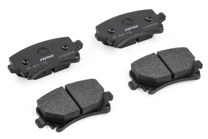 APR 06-09 Audi A3/A4 & A3/A4 Quattro/07-11 & 15-21 Volkswagen GTI Advanced Street Brake Pads - Rear in the group Select car model at DDESIGN Scandinavia AB (aprBRK00042)