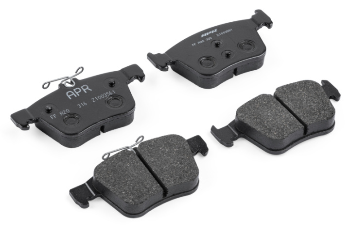 APR 19-24 Audi Q3/15-20 Audi S3/15-19 Volkswagen Golf R Advanced Street Brake Pads - Rear in the group Select car model at DDESIGN Scandinavia AB (aprBRK00045)