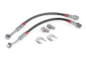 APR 17-20 Audi RS3/15-24 Volkswagen Golf R Braided Stainless Steel Brake Line Set - Rear