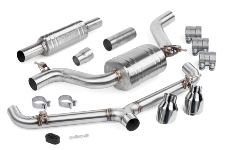 APR 15-17 Volkswagen GTI (MK7) Catback Exhaust System w/Front Muffler in the group Select car model at DDESIGN Scandinavia AB (aprCBK0008)