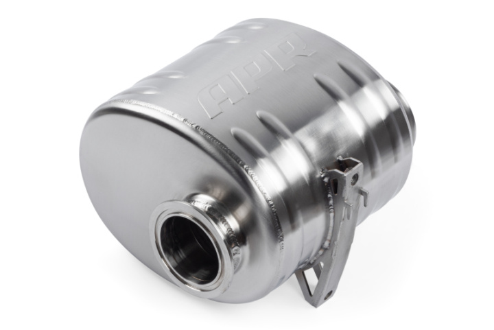 APR 17-25 Porsche Boxster/Cayman 718 (982) 2.0T/2.5T Catback Exhaust Right Muffler in the group Select car model at DDESIGN Scandinavia AB (aprCBK0029)
