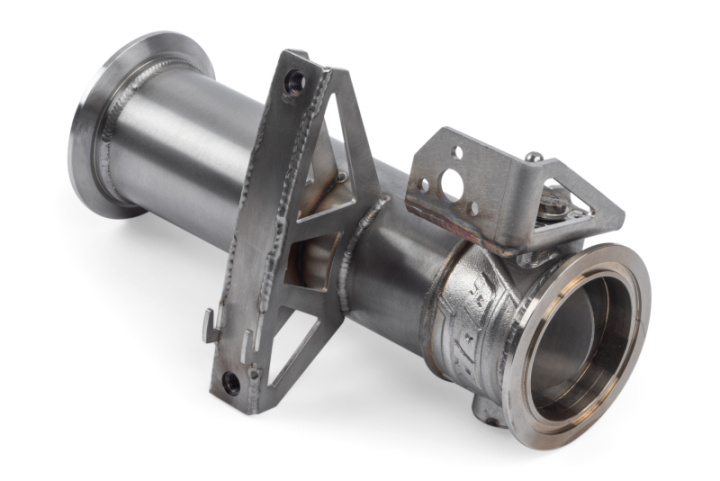 APR 17-25 Porsche Boxster/Cayman 718 (982) 2.0T/2.5T Catback Exhaust Right Valve in the group Select car model at DDESIGN Scandinavia AB (aprCBK0030)