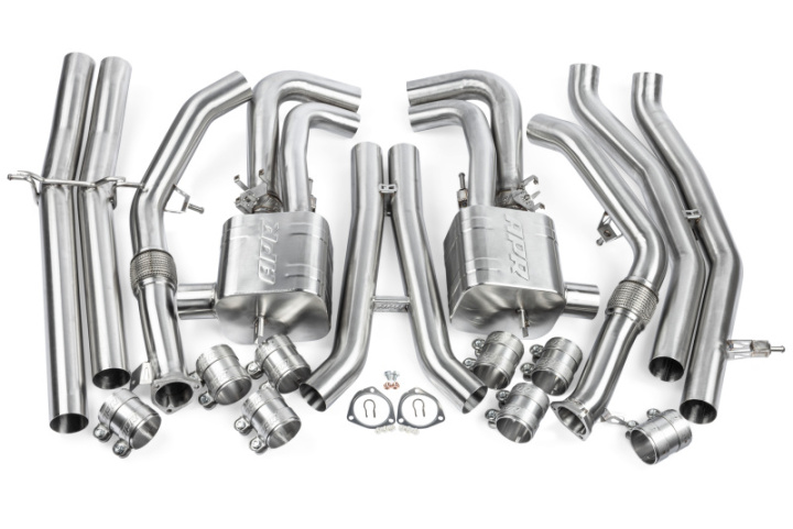 APR 20-24 Audi RS Q8 (MLB EVO) Catback Exhaust System in the group Select car model at DDESIGN Scandinavia AB (aprCBK0051)