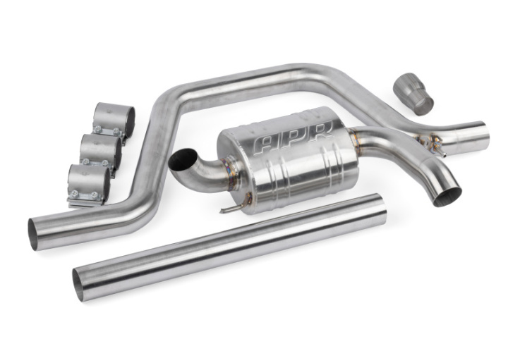 APR 18-25 Volkswagen Tiguan (MK2) FWD Catback Exhaust System in the group Select car model at DDESIGN Scandinavia AB (aprCBK0055)