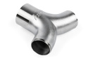 APR Cast T304 Stainless Steel Y-Splitter - 76mm to Dual 63.5mm (3in to Dual 2.5in)