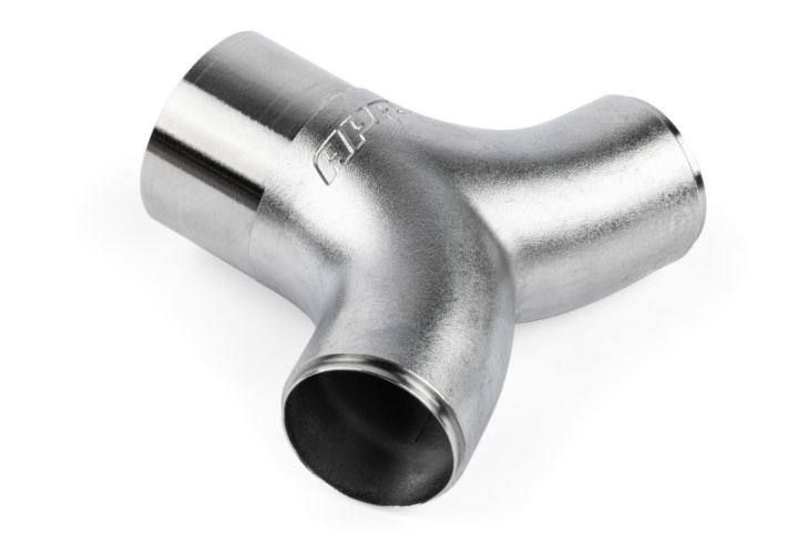 APR Cast T304 Stainless Steel Y-Splitter - 76mm to Dual 63.5mm (3in to Dual 2.5in) in the group Select car model at DDESIGN Scandinavia AB (aprEXH0101)