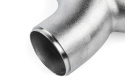 APR Cast T304 Stainless Steel Y-Splitter - 76mm to Dual 63.5mm (3in to Dual 2.5in)
