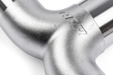 APR Cast T304 Stainless Steel T-Splitter - 76mm to Dual 63.5mm (3in to Dual 2.5in)