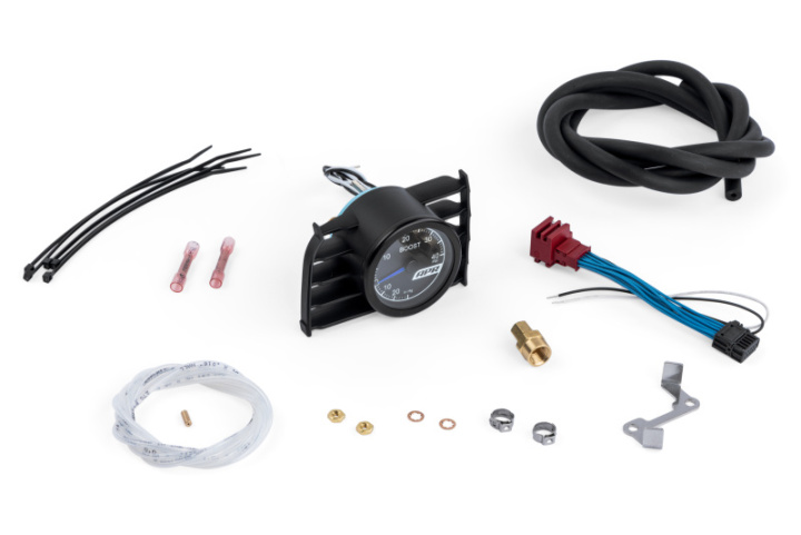 APR 15-19 Volkswagen Golf SportWagen MK7 Mechanical Boost Gauge System - Blue in the group Select car model at DDESIGN Scandinavia AB (aprMS100148)