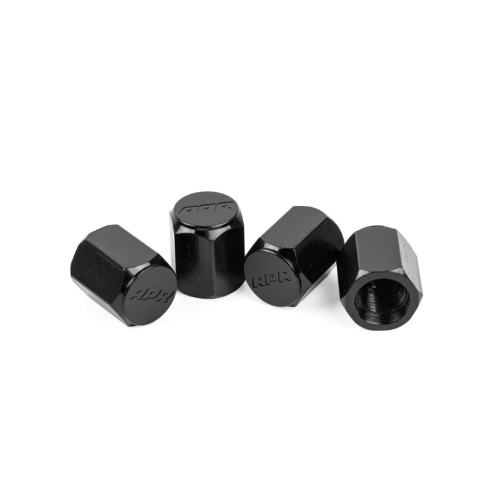 APR Valve Stem Caps - Gloss Black (Set of 4) in the group Select car model at DDESIGN Scandinavia AB (aprMS100197)
