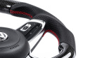 APR 15-26 Volkswagen Golf R/GTI/Jetta (MK7) Carbon Fiber/Red Stitch Steering Wheel (For Paddles)