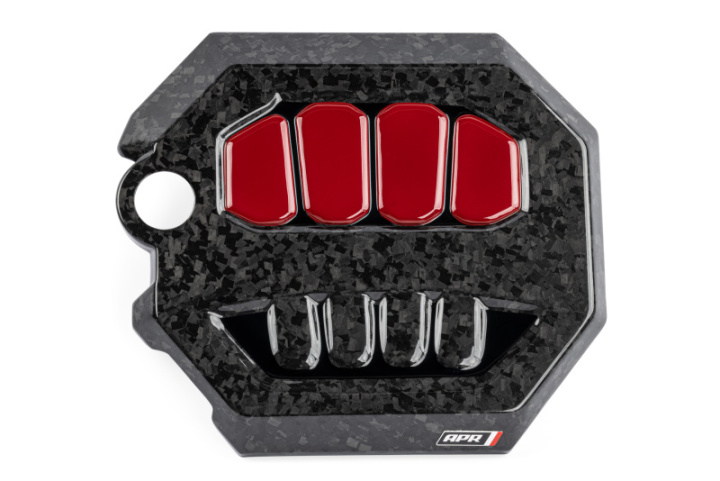 APR 22-26 Audi A3/A3 Quattro/S3/VW Golf R/GTI EA888.4 (8Y/MK8) 2.0T Forged Carbon Fiber Engine Cover in the group Select car model at DDESIGN Scandinavia AB (aprMS100233)