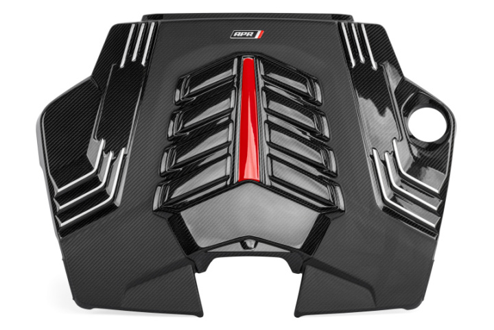 APR 20-24 Audi Q7/Q8/RS Q8/SQ7/SQ8 (4M) 2.9T/3.0T/4.0T Twill Carbon Fiber Engine Cover in the group Select car model at DDESIGN Scandinavia AB (aprMS100256)