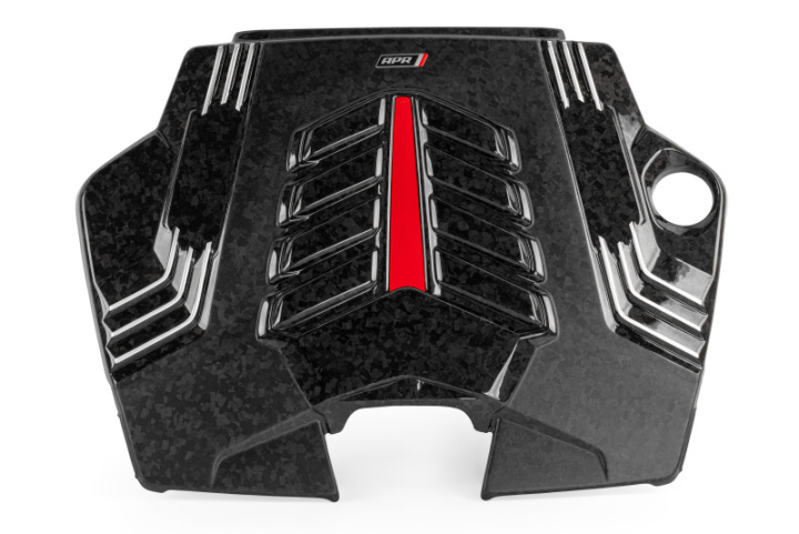 APR 20-24 Audi Q7/Q8/RS Q8/SQ7/SQ8 (4M) 2.9T/3.0T/4.0T Forged Carbon Fiber Engine Cover in the group Select car model at DDESIGN Scandinavia AB (aprMS100257)