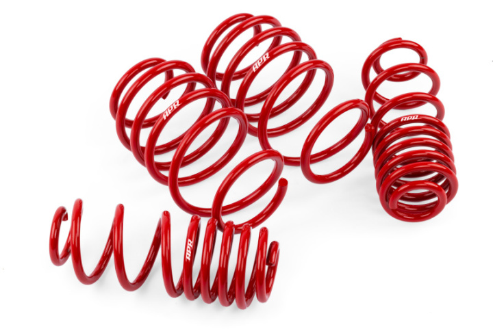 APR 15-21 Volkswagen Golf R/GTI (MK7/MK7.5) Roll-Control Lowering Springs - Red in the group Select car model at DDESIGN Scandinavia AB (aprSUS00014)