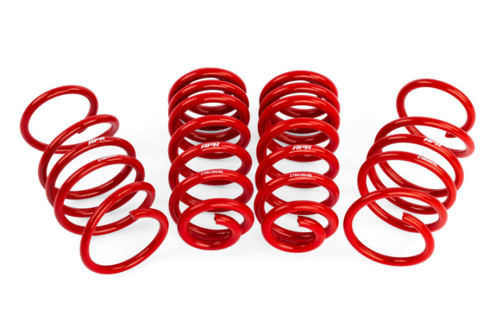 APR 22-26 Volkswagen Golf R (MK8) Roll-Control Lowering Springs - Red in the group Select car model at DDESIGN Scandinavia AB (aprSUS00017)