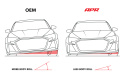 APR 22-25 Audi RS3/VW Golf R (MQB/MQB EVO) AWD RS Torque Splitter Roll-Control Rear Sway Bar - 25mm