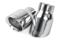 APR Double-Walled 3.5in Slash-Cut Tips - Polished Silver - Set of 2