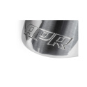 APR Double-Walled 3.5in Slash-Cut Tips - Polished Silver - Set of 2